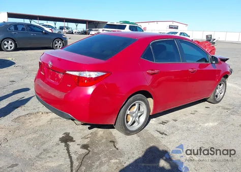 2015 Toyota Corolla Le z USA, uszkodzony, nr VIN 2T1BURHE5FC292633
